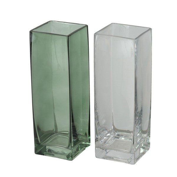 Boltze Vase Patrony Glas lackiert Moderne Blumensvase edel Klargklas Dekoration Dekoideen