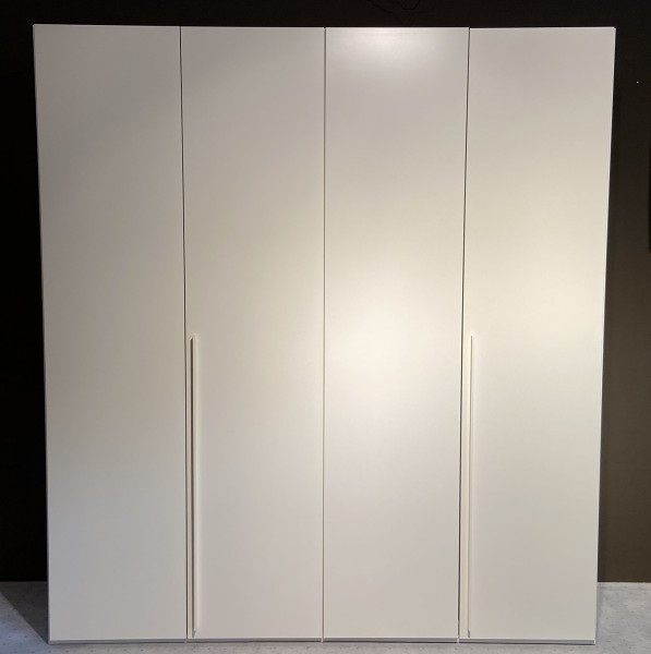 Loddenkemper Schrank L1000 Weiß weißer Kleiderschrank Schlafzimmer Ankleide schlichtes Design 4 Türen