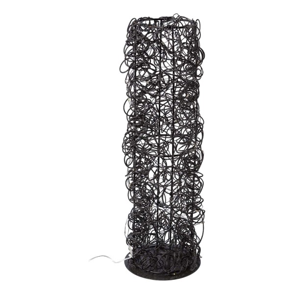 Gasper Metalldraht-Tower schwarz LED Beleuchtung warmweiß Weihnachtsdekoration Weihnachten Dekoideen